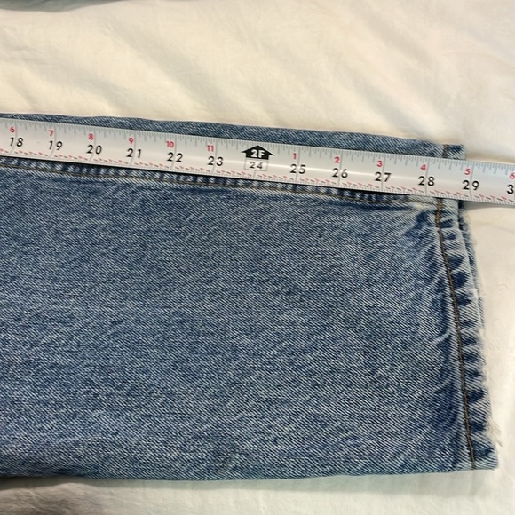 Zara | Blue | Relaxed | Button-fly | HighWaisted | Denim | Jeans | Size 31 - Picture 13 of 13